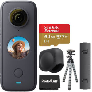 INSTA360 ONE X2 + BATTERY + 64 GB MEMORY CARD