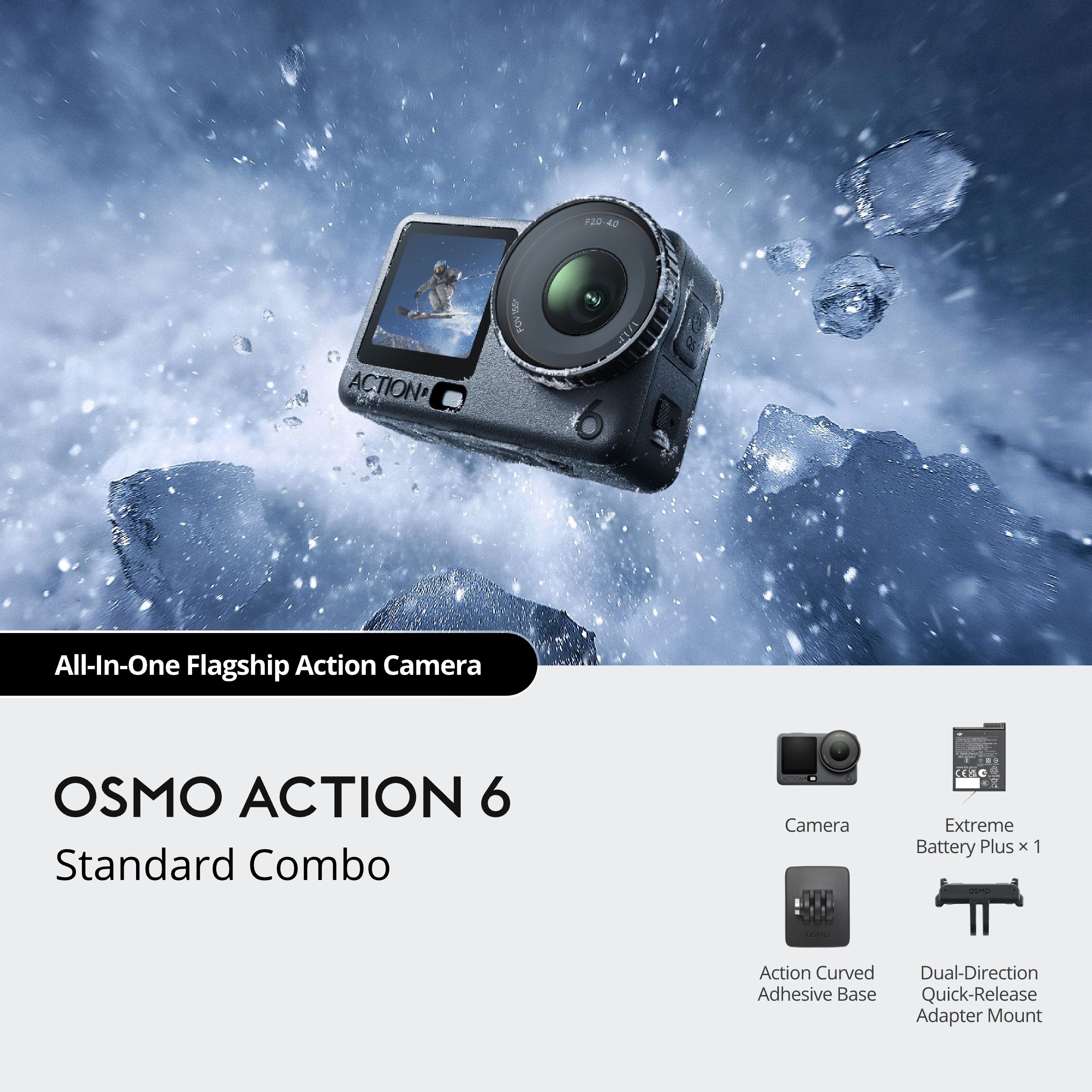 DJI Osmo Action 6 - Standard Combo - Image 8