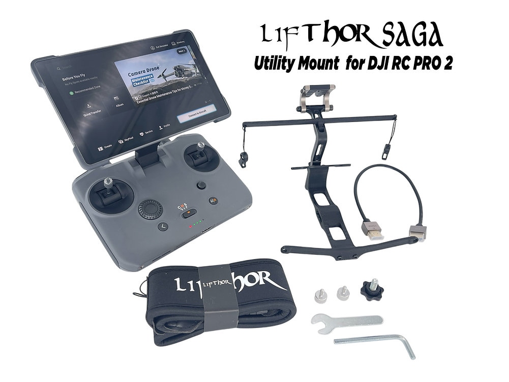 LifThor Saga Utility mount for DJI RC PRO 2 - Image 2