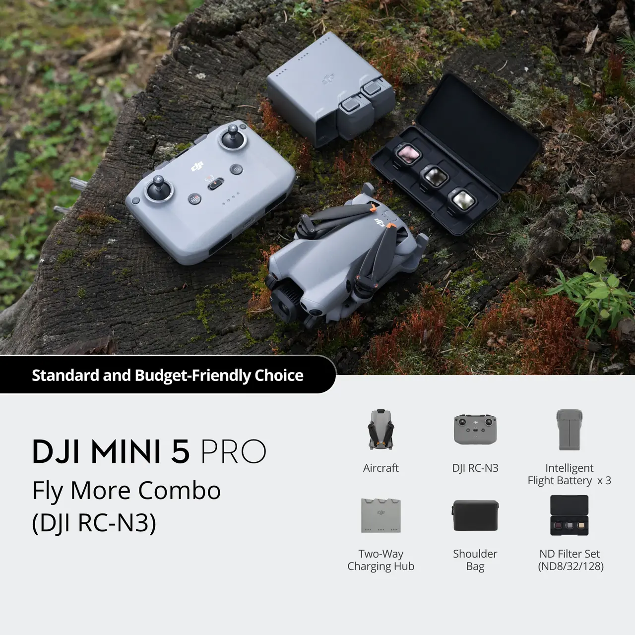 DJI Mini 5 Pro Fly More Combo (DJI RC-N3) - Image 3