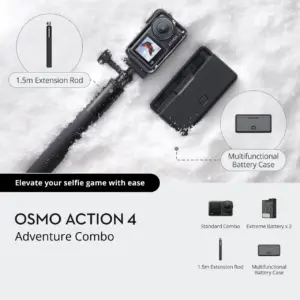 Osmo Action 4 Adventure Combo (Refurbished Unit)